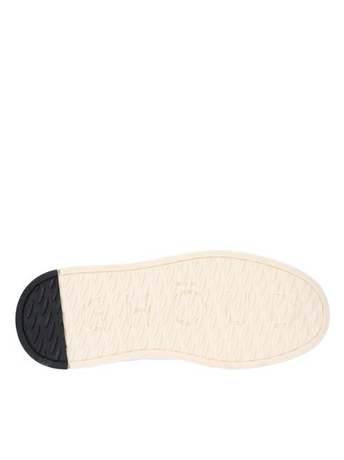 Sneakers modello TWEENER in pelle e camoscio. GHOUD | TWLM LS10BIANCO-NERO